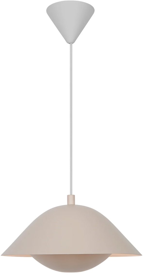 NORDLUX Závesný luster Freya, 350 × 170 mm, E27, 40 W, béžový