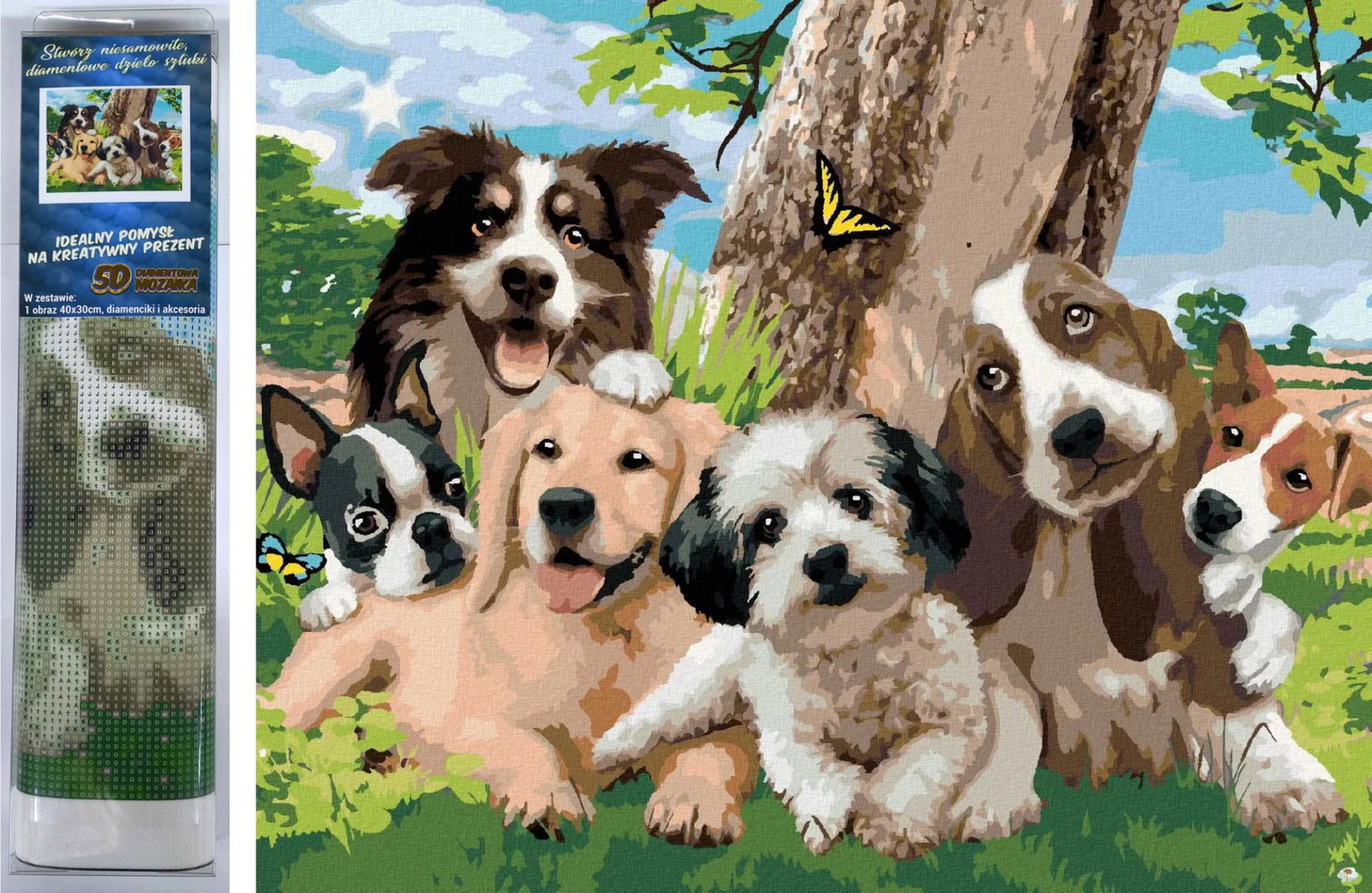 Norimpex Veselá psia partia 30 × 40 cm