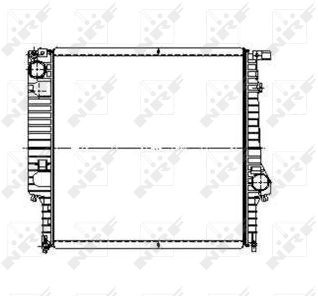 NRF Chladič, chladenie motora 509626