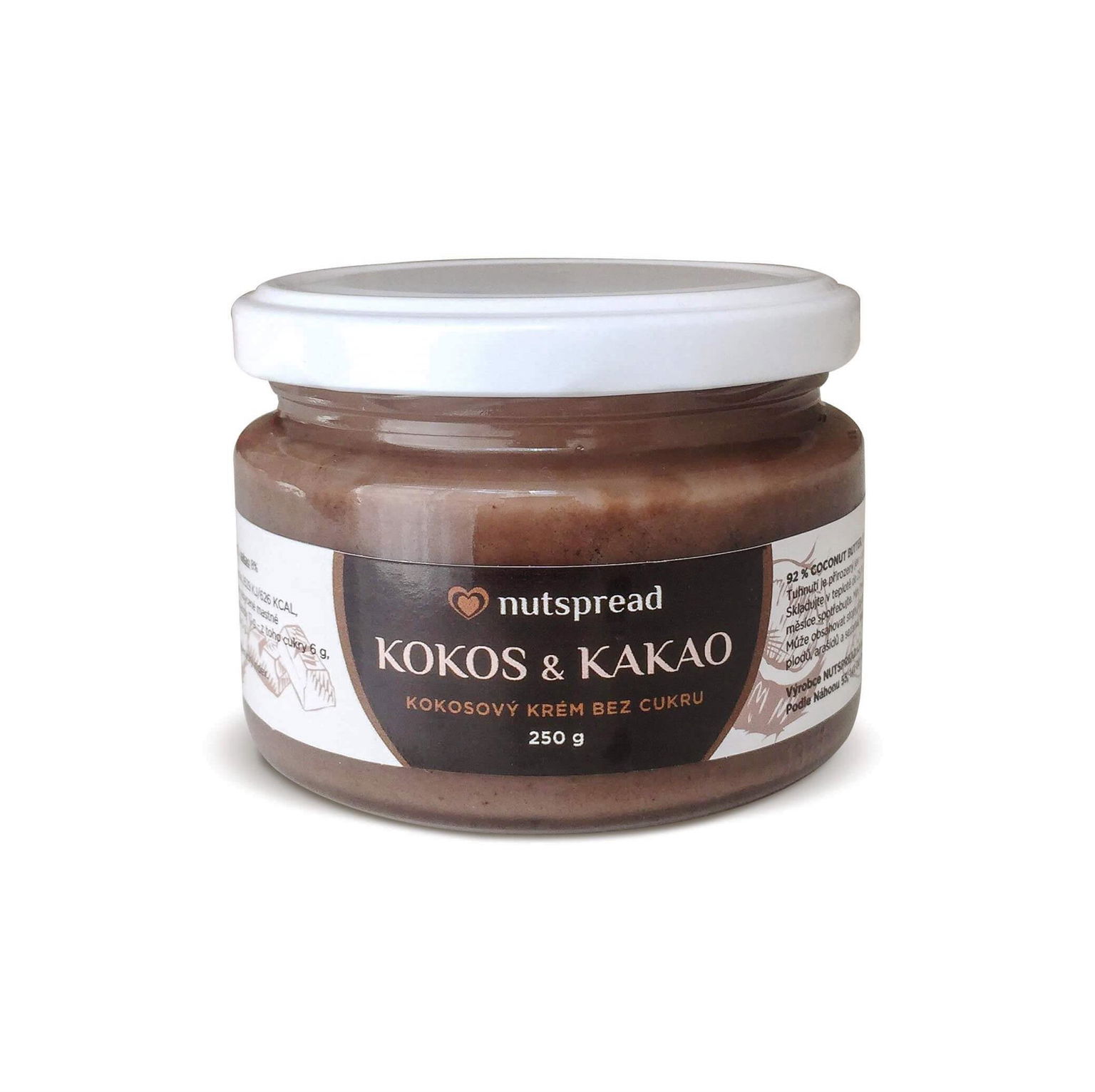 Nutspread Kokosové maslo s kakaom 250 g