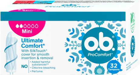 O.B. ProComfort Mini Tampons 32 ks