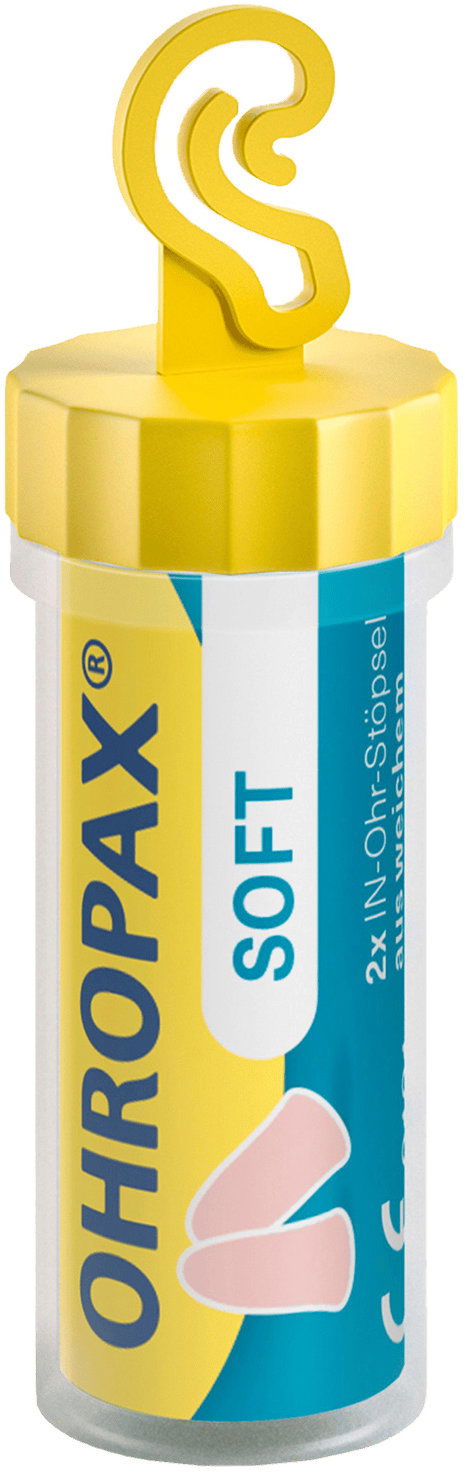 OHROPAX Soft Earplugs in tube 2 pcs