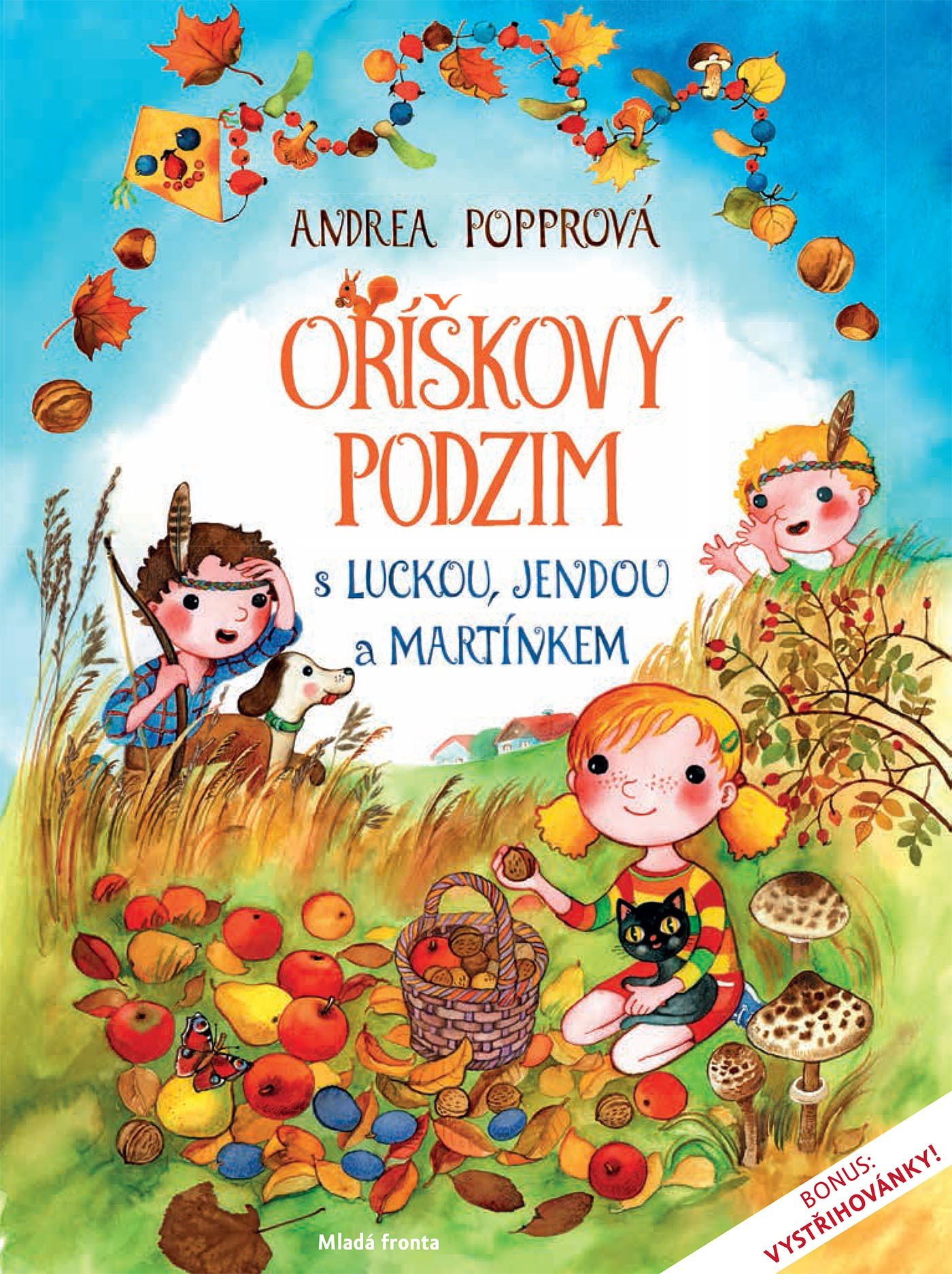 Oříškový podzim s Luckou, Jendou a Martínkem