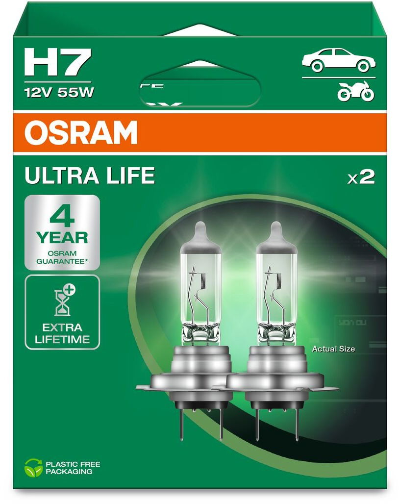 OSRAM Ultra Life H7 55 W PX26d