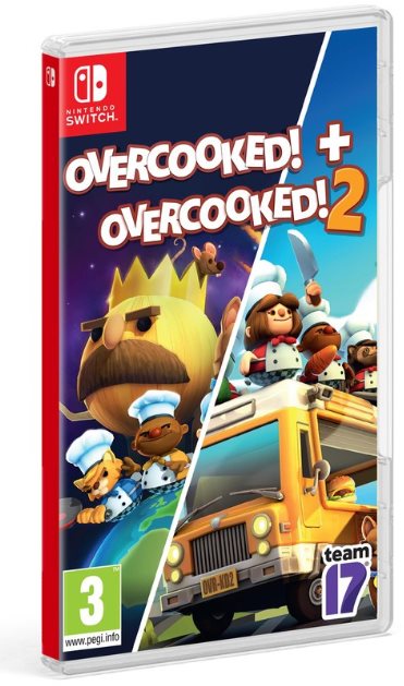 Overcooked! + Overcooked! 2 – Double Pack – Nintendo Switch
