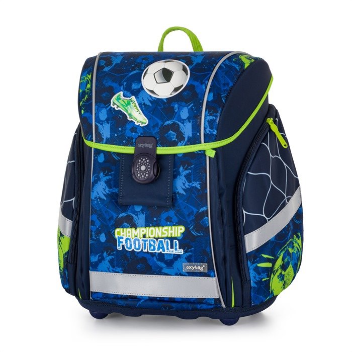 OXYBAG Školský batoh PREMIUM LIGHT futbal