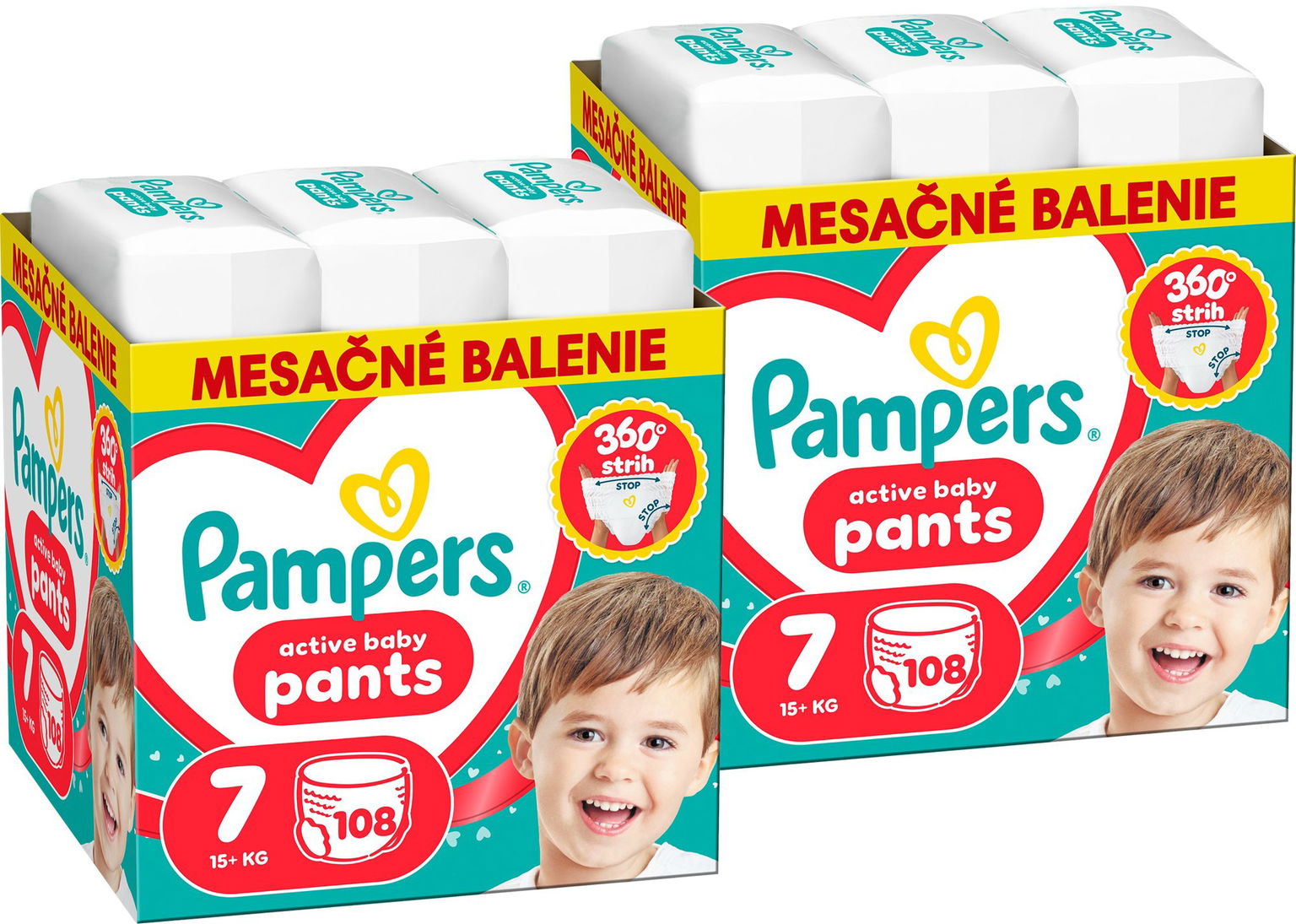 PAMPERS Pants veľ. 7 (216 ks)