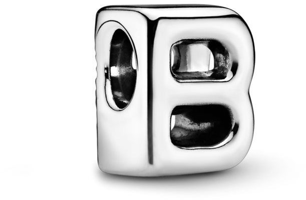 PANDORA Moments ID 797456 Písmeno B (Ag 925/1000, 3,3 g)