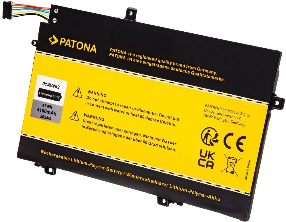 PATONA pre Lenovo ThinkPad L480/L580/590 4100 mAh