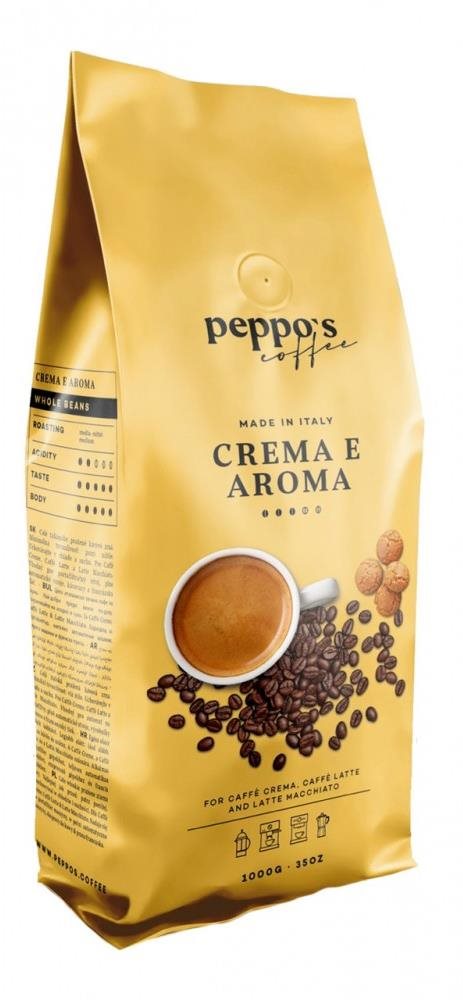 Peppo's Crema e Aroma, zrnková, 1000 g