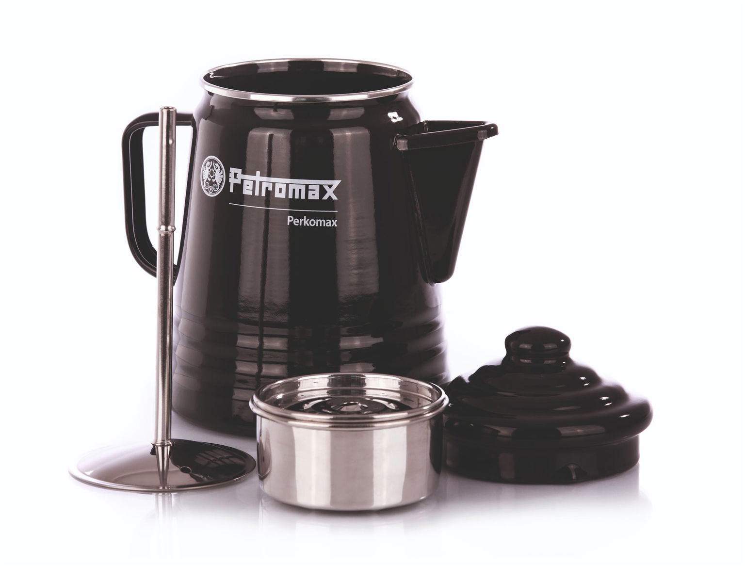 Petromax Varná kanvica PERKOMAX čierna 1,3l