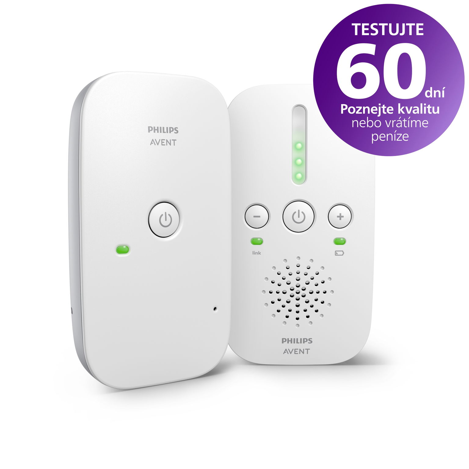 Philips AVENT SCD502/26 Audio opatrovateľka DECT