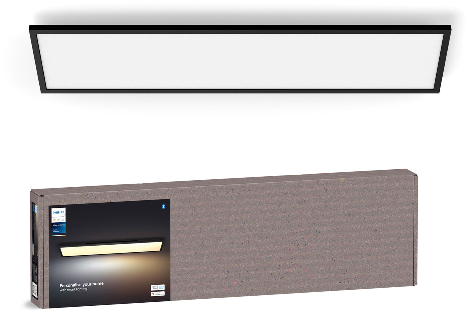 Philips Hue Aurelle Panel REC, čierny
