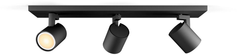 Philips Hue Runner Hue bar/tube čierne 3× 5 W 230 V