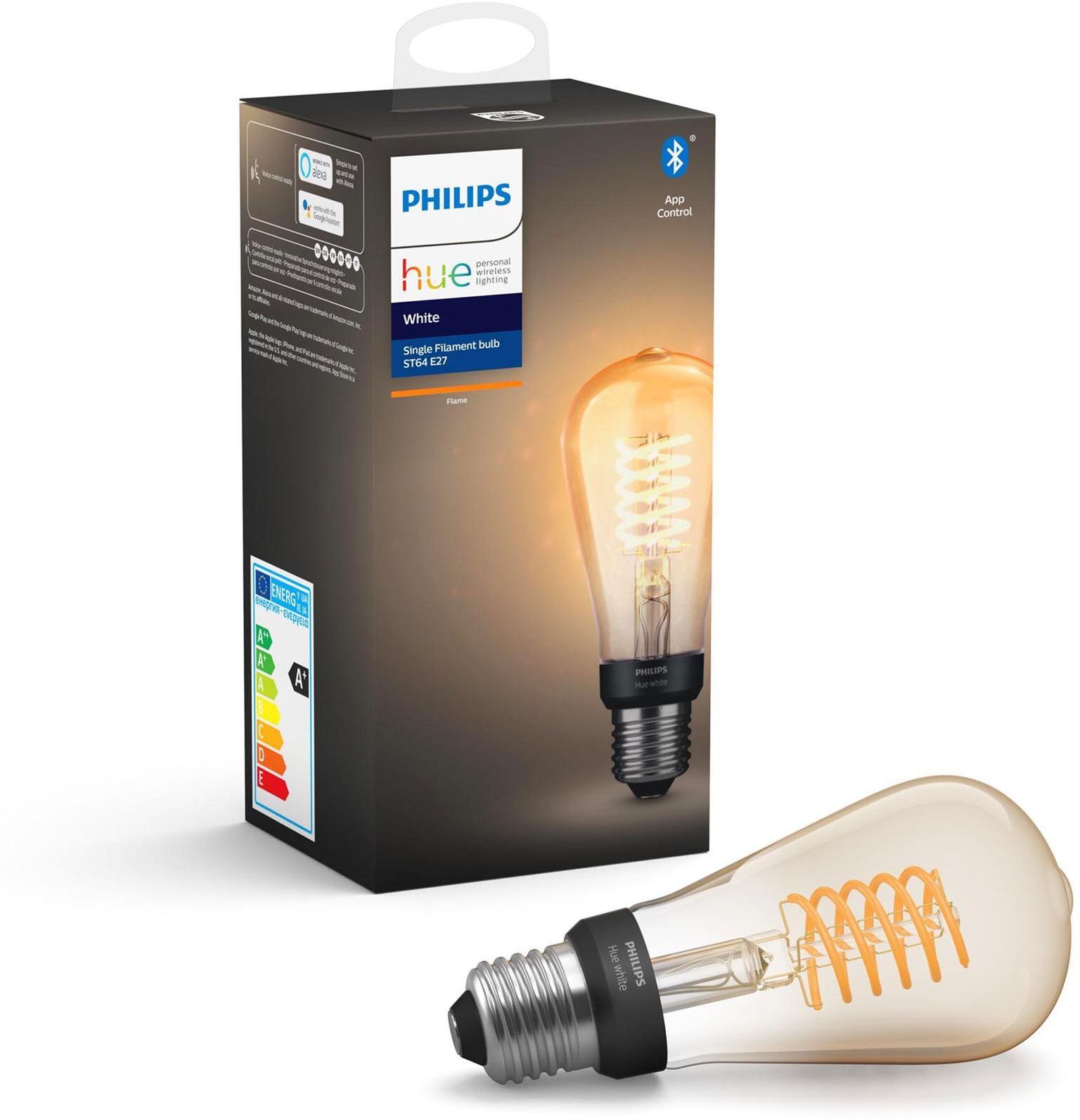 Philips Hue White Filament 5,5 W E27 ST64