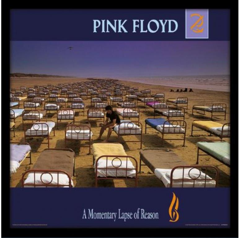 Pink Floyd: A Momentary Lapse of Reason – plagát v ráme