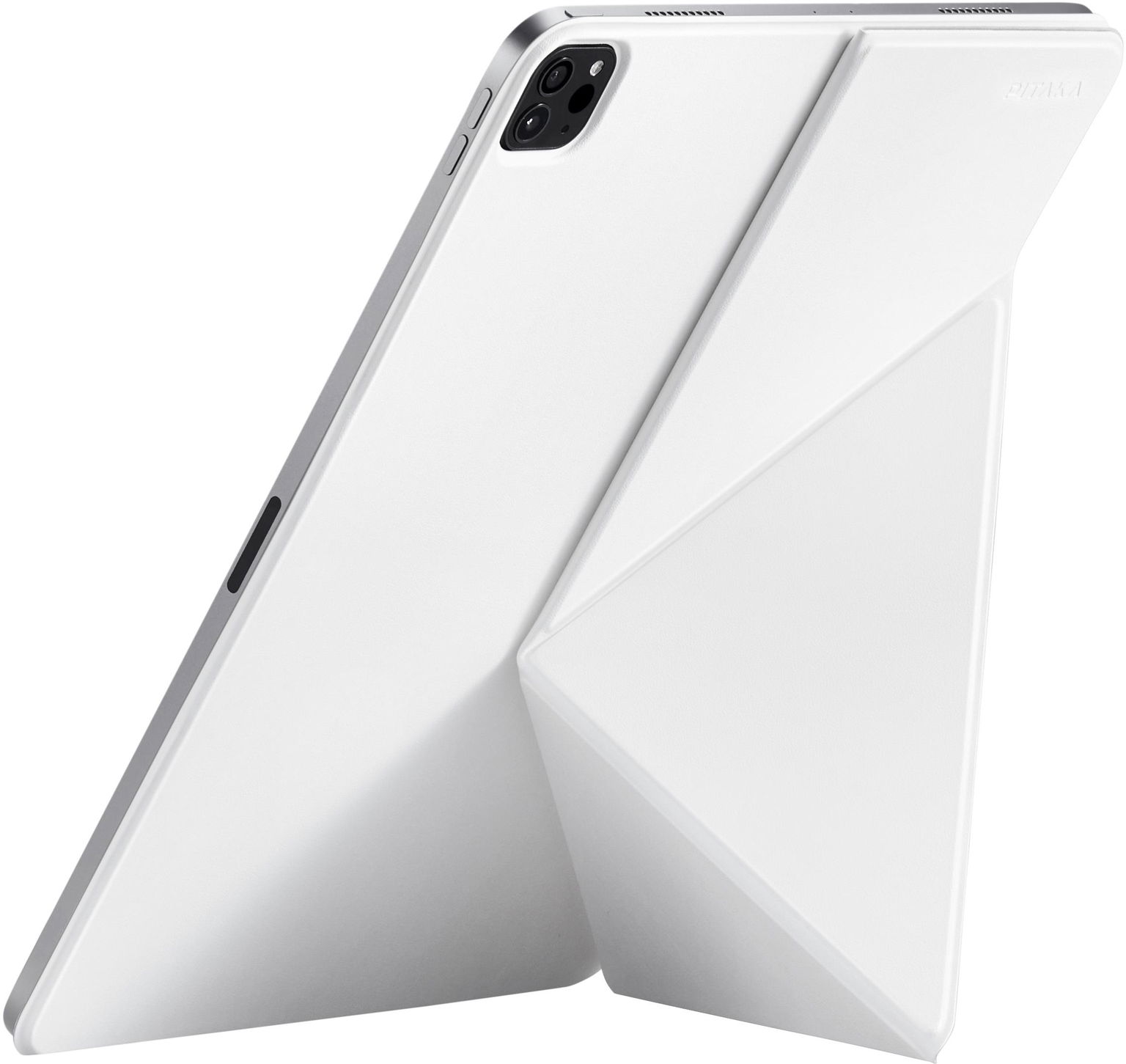 Pitaka Folio 2 case White iPad Air 13" 2024, iPad Pro 12,9" 2018/2022