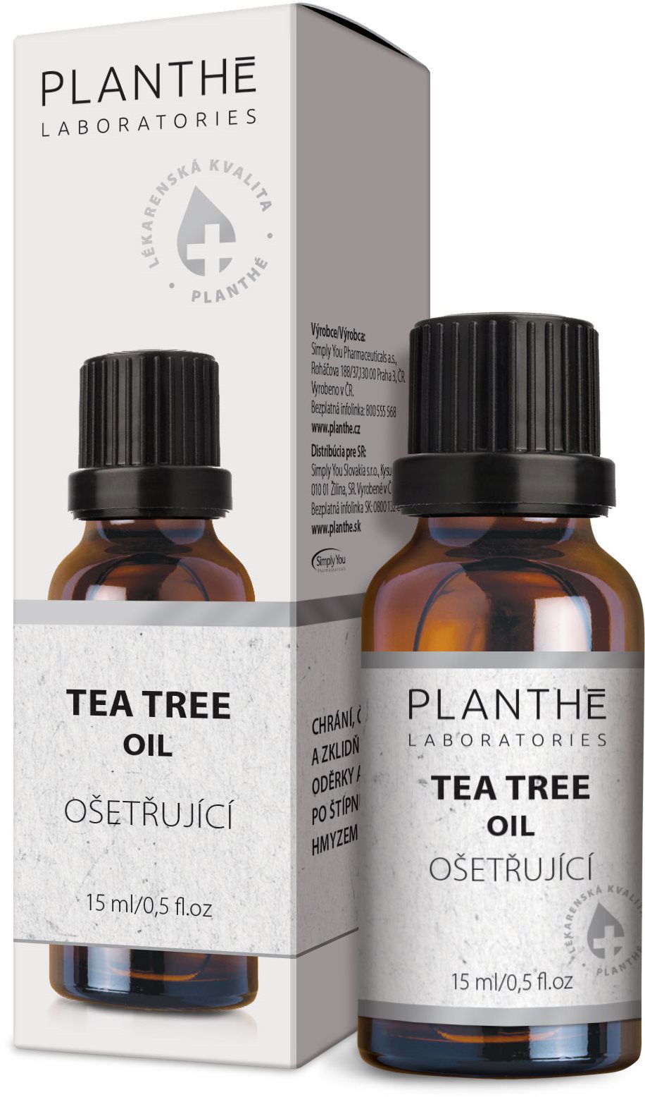 PLANTHÉ Tea Tree oil ošetrujúci 15 ml