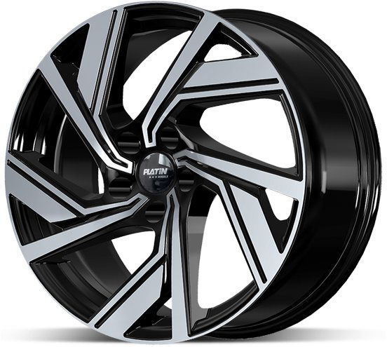 Platin P114 Black 7,5x19, 5x112, ET50