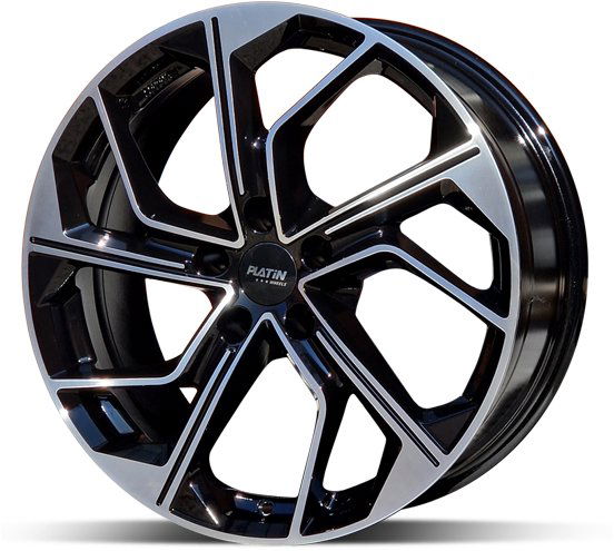Platin P116 Black 8,5x19, 5x112, ET30