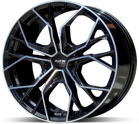 Platin P118 Black 8x18, 5x112, ET40