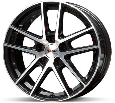 Platin P73 Black 7 × 17 5 × 112 ET45,1