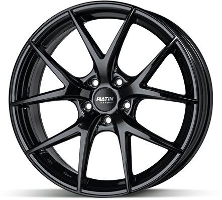 Platin P94 FullBlack 8x18, 5x108, ET45
