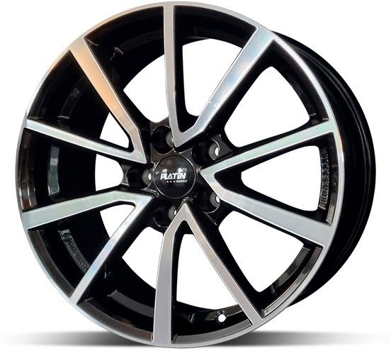 Platin P95 Black 7 × 17, 5 × 114, ET45