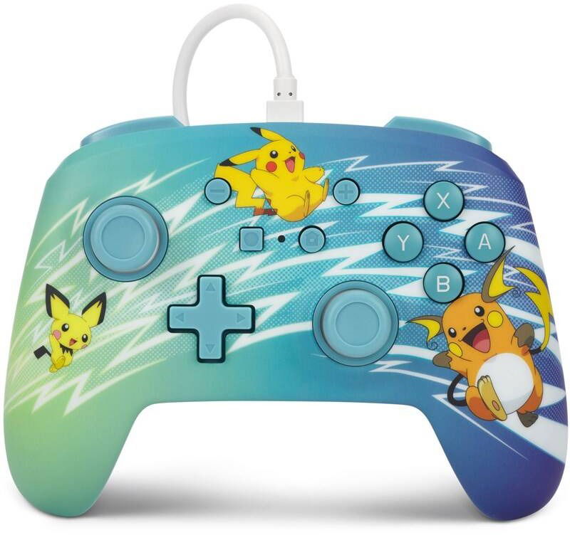 PowerA Enhanced Wired Controller – Nintendo Switch – Pikachu Evolution