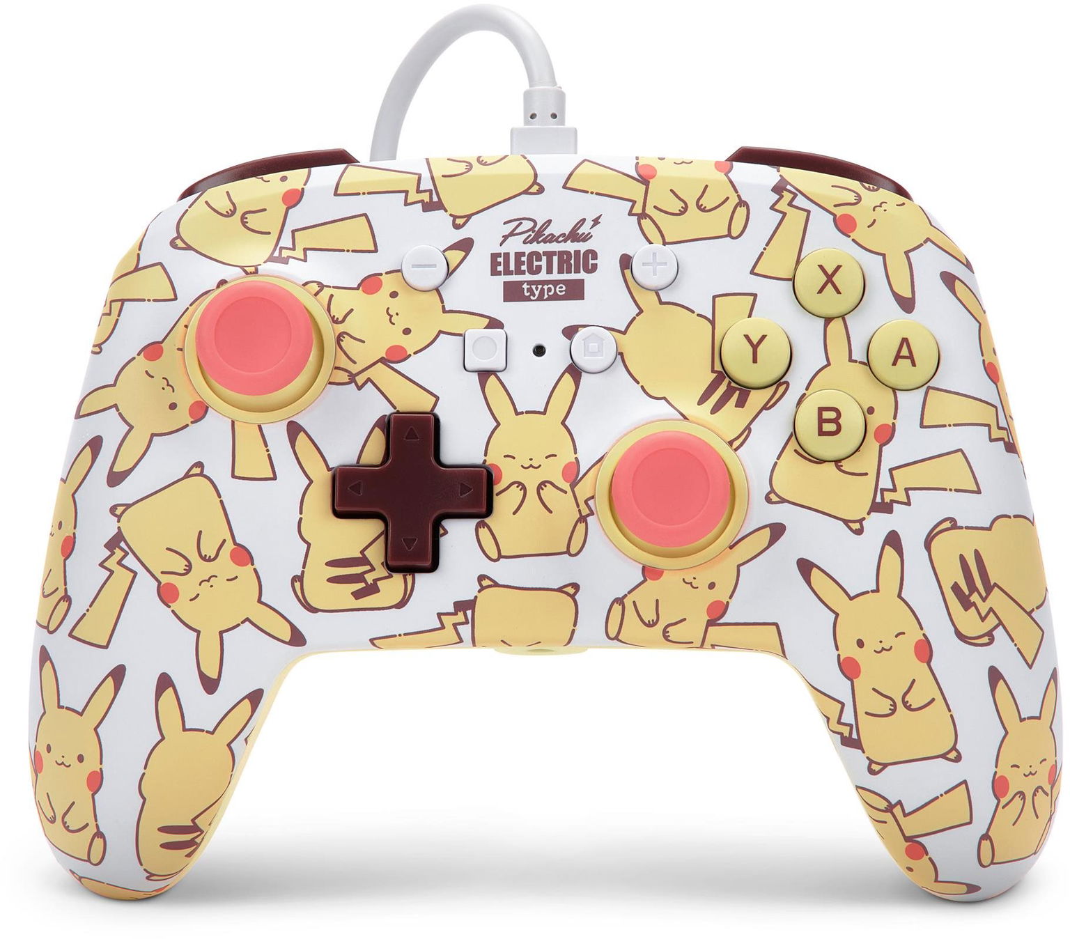 PowerA Enhanced Wired Controller pre Nintendo Switch - Pikachu Blush