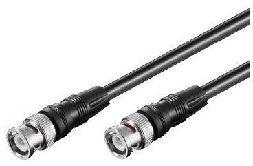 PremiumCord BNC kábel pre audio/video 75 Ohm 0,5 m M/M