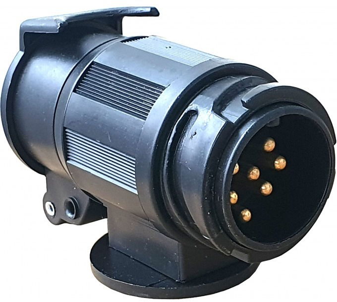 PREXIM Redukcia zásuvka 13/7 pin 12/24 V pvc