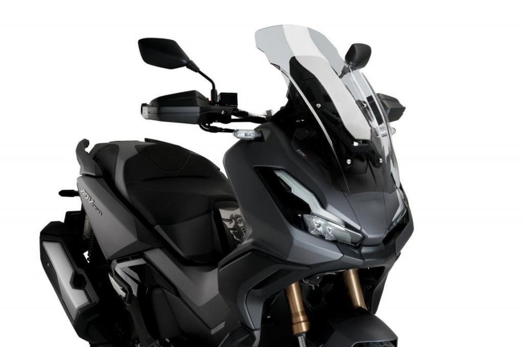 PUIG Plexi štít TOURING dymový, 628 × 345, 140.21207H