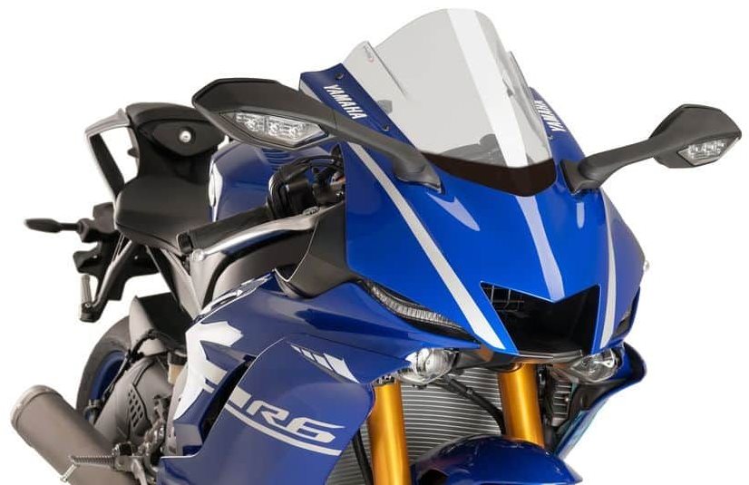 PUIG RACING priehľadné pre YAMAHA YZF-R6 (2017 – 2019)