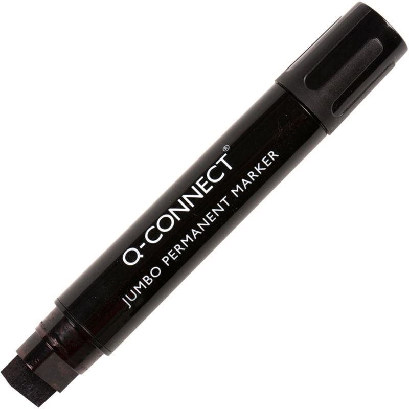 Q-CONNECT PM-JUMBO, 20 mm, čierny