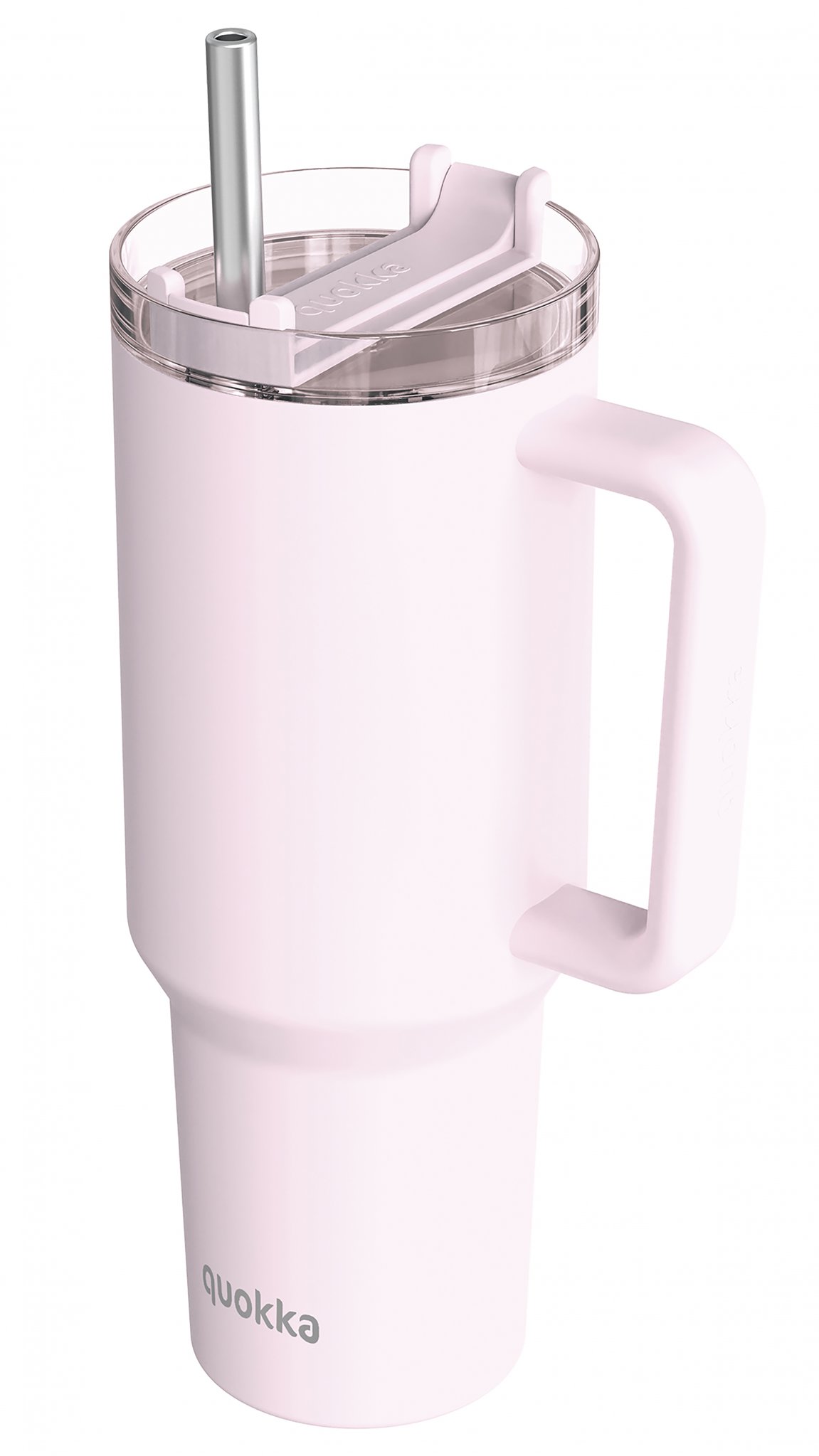 Quokka Stream so slamkou 1200 ml Light Pink