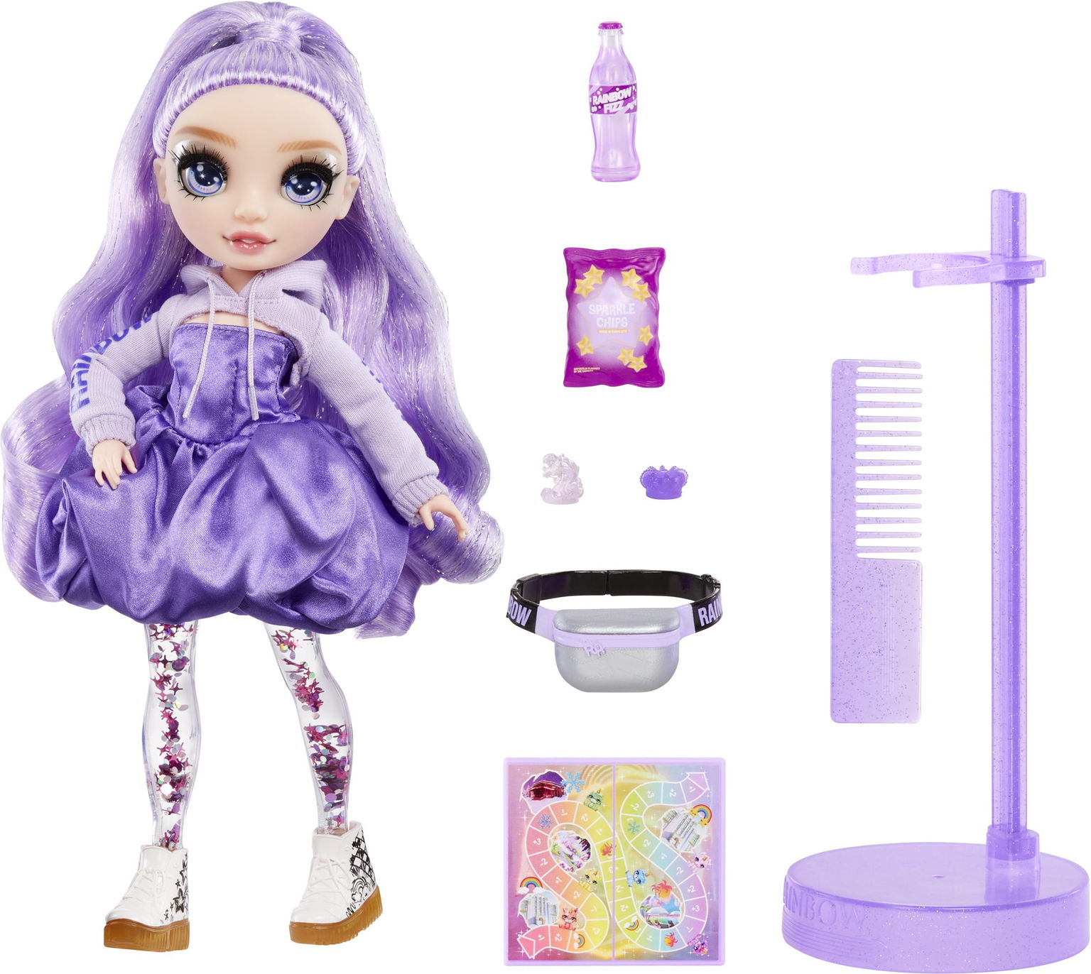 Rainbow High Sparkle & Shine Fashion – Viola