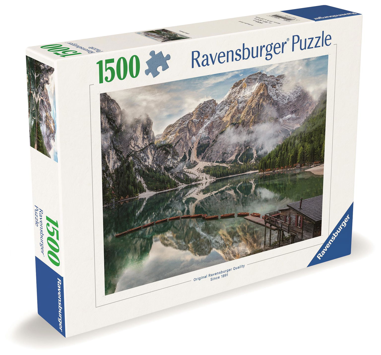 Ravensburger 120012115 Jazero Braies, Taliansko