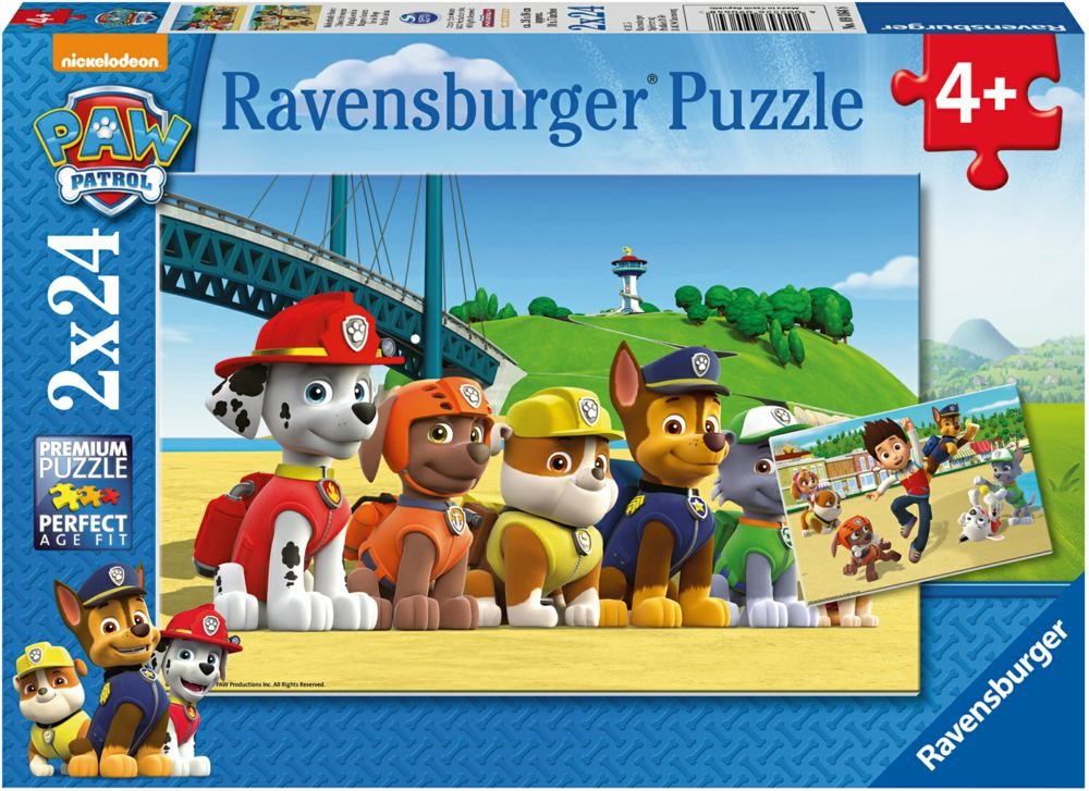 Ravensburger 90648 Labková patrola: Statoční psi