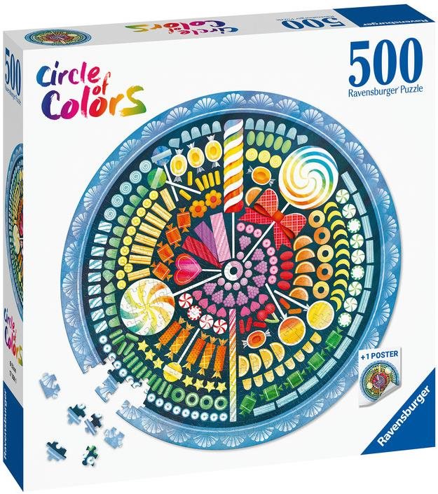Ravensburger Puzzle 173501 Sladkosti 500 Dielikov