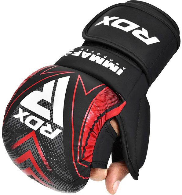 RDX SHOOTER, grapplingové, schválené IMMAF, červené XL