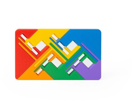 Recent Toys Zigguflat Puzzle