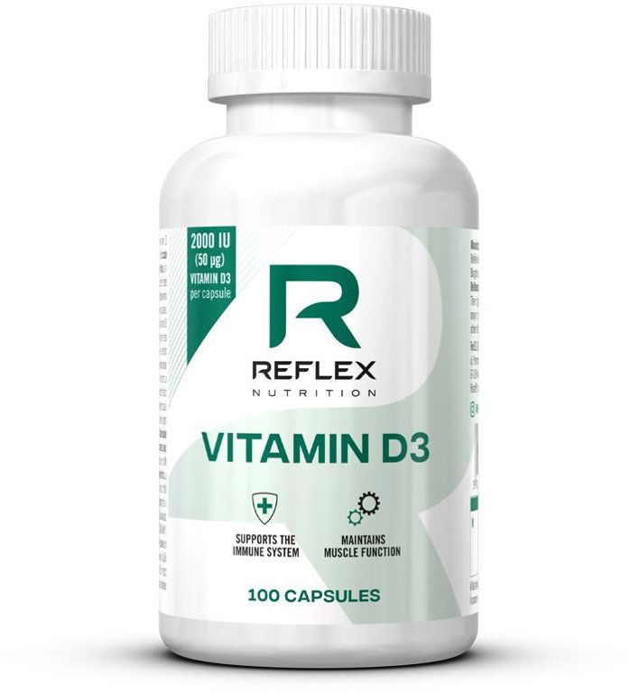 Reflex Nutrition Vitamín D3 100 kapsúl