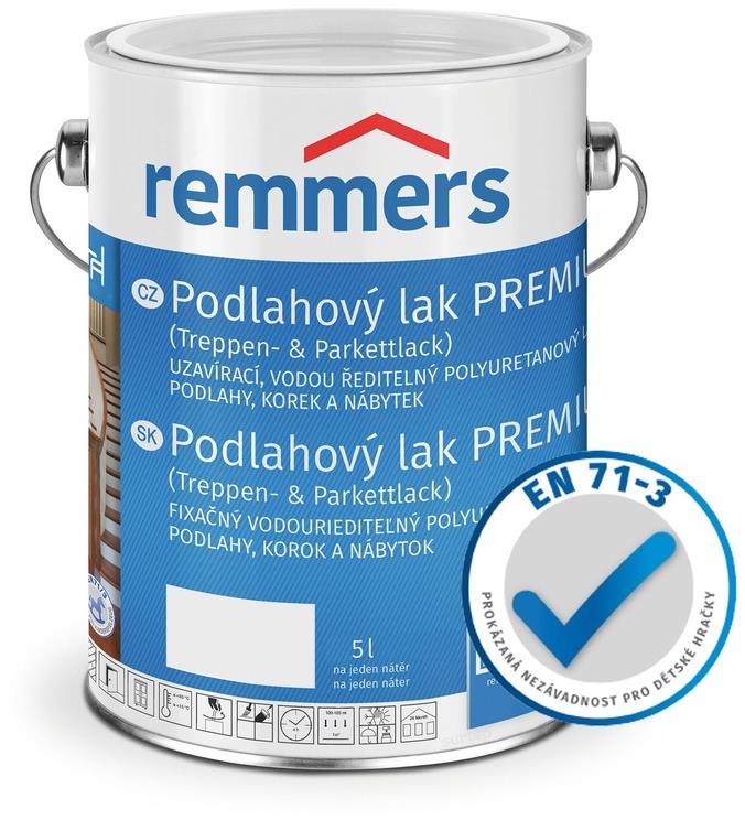 Remmers Podlahový lak Premium 5 l Hedvábně lesklý