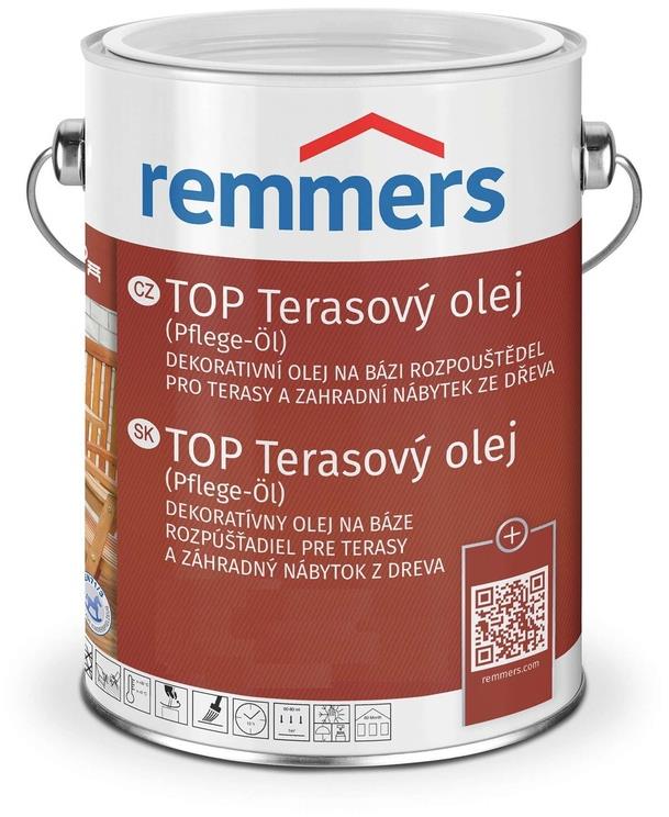 Remmers TOP terasový olej 2,5 l Rostbraun / Rezavá hnědá