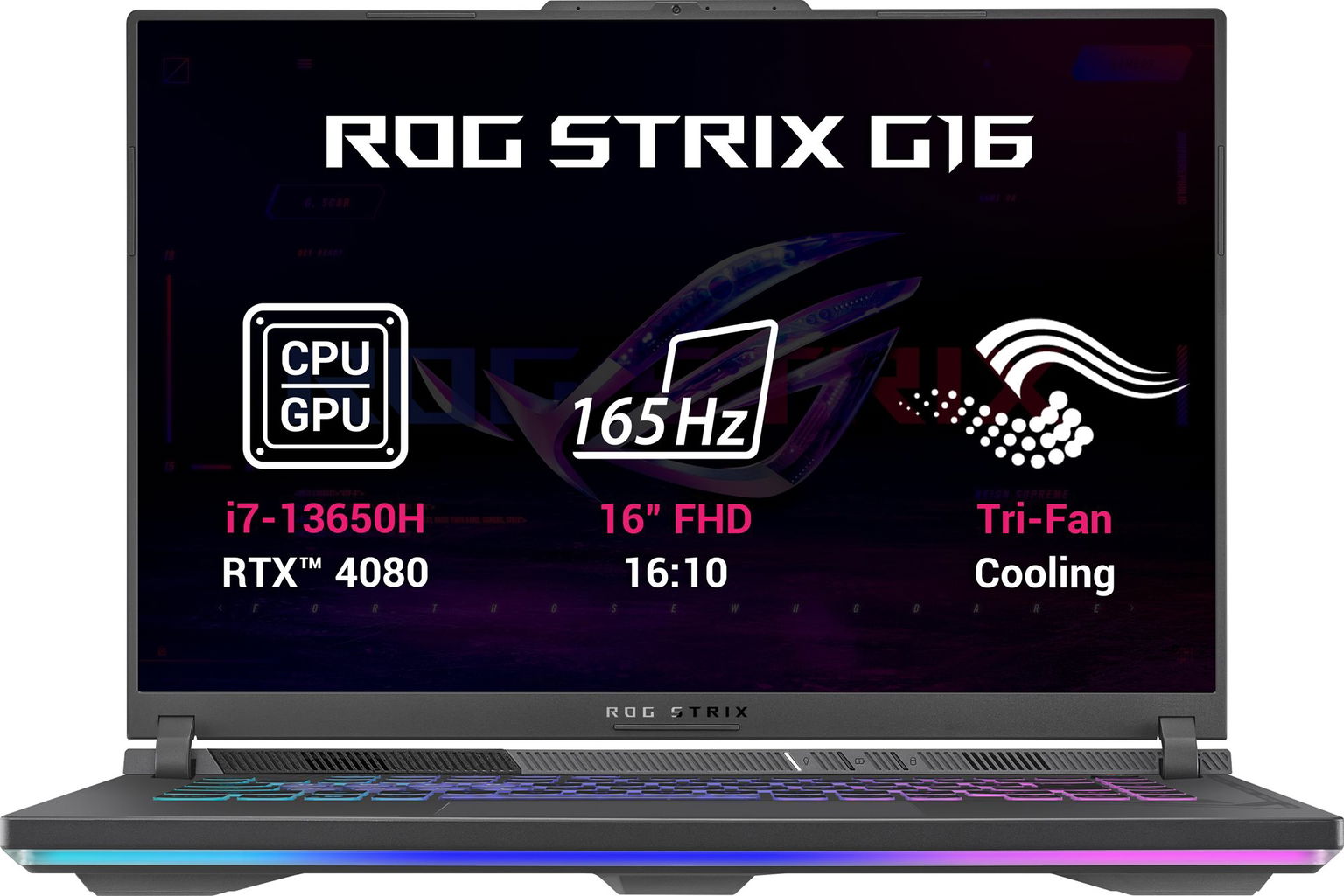 Repasované – ASUS ROG Strix G16 G614JZ-N3001W Eclipse Gray kovový