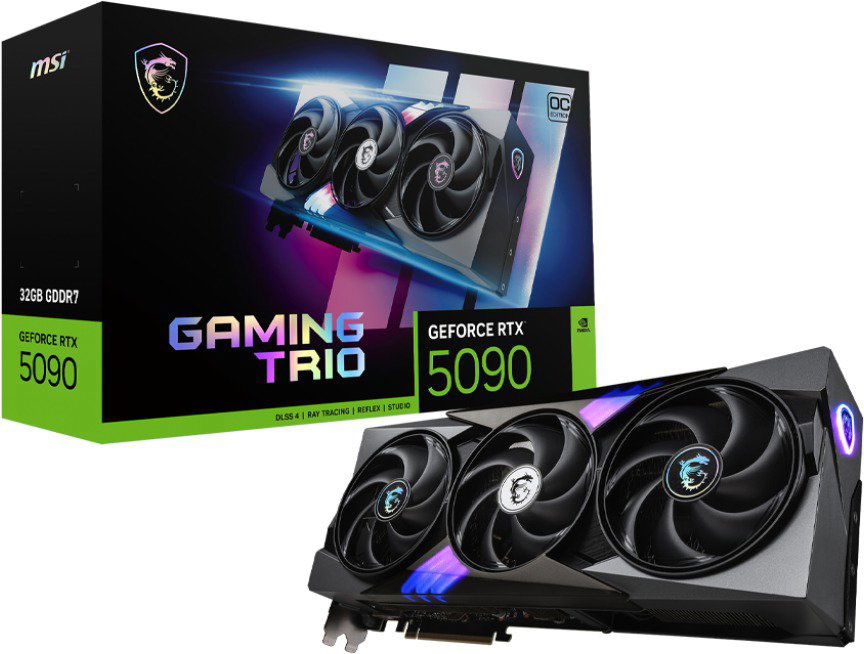 Repasované - MSI GeForce RTX 5090 32G GAMING TRIO OC