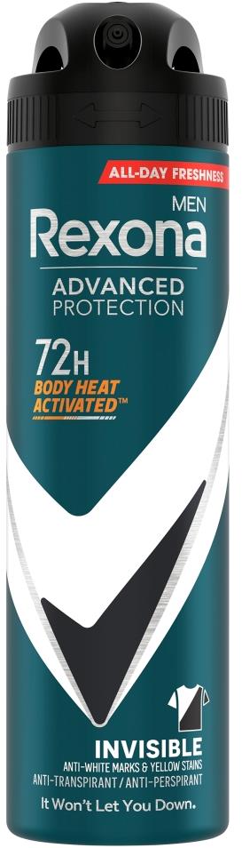 REXONA Men Advanced Protection Invisible Black & White 150 ml