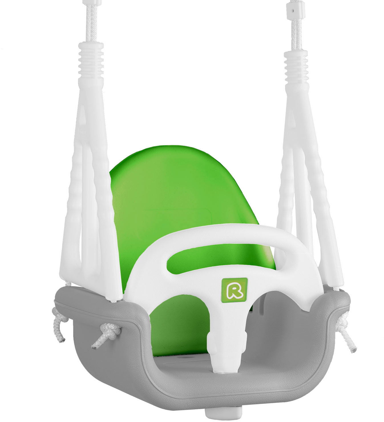 Ricokids Hojdací kýblik 3 v 1 sivozelený