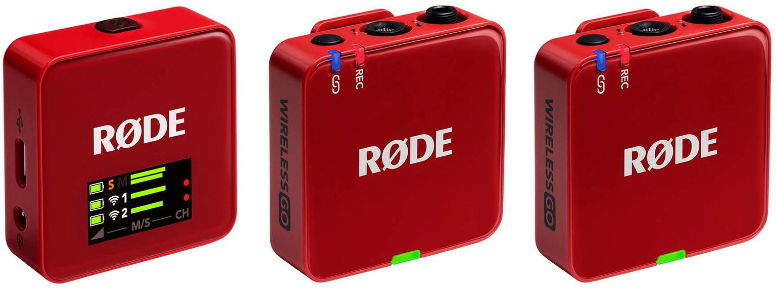 RODE Wireless GO III – Red